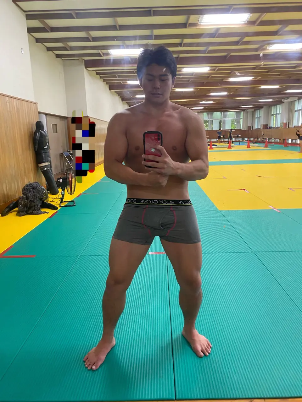 Cool guy playing sports
