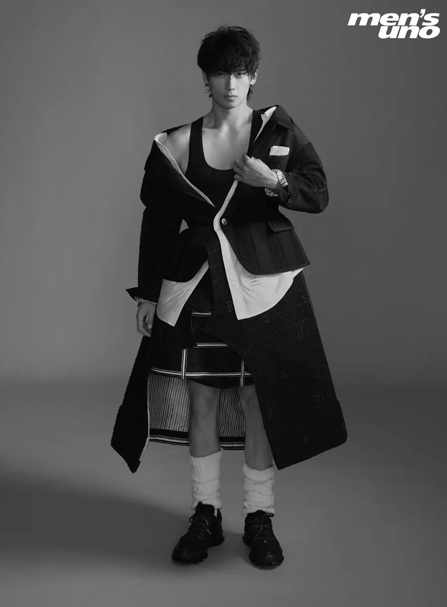Wu Hankun @ Men&rsquo;s uno China February 2025