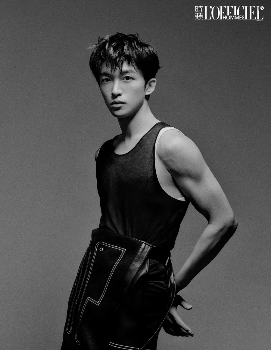 Huang Zihongfan @ L’OFFICIEL HOMMES China February 2025