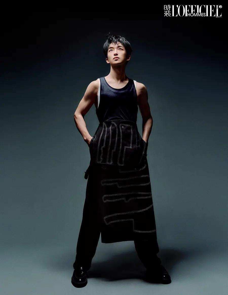 Huang Zihongfan @ L’OFFICIEL HOMMES China February 2025