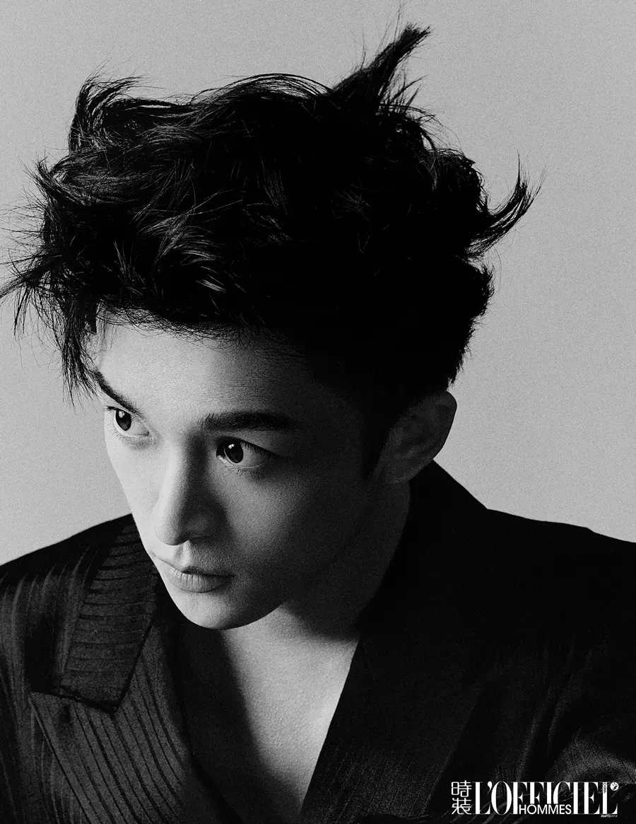 Huang Zihongfan @ L’OFFICIEL HOMMES China February 2025