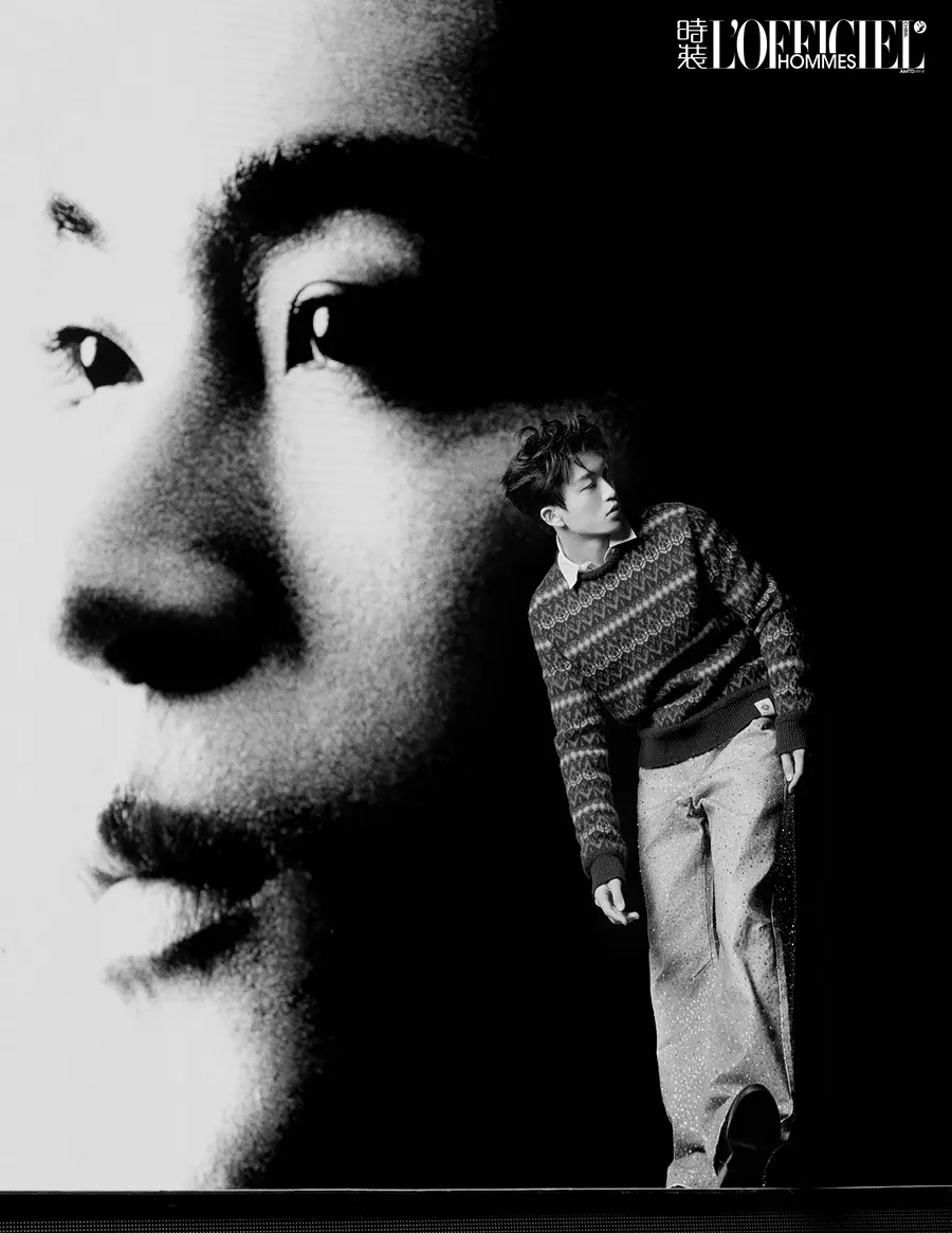 Huang Zihongfan @ L’OFFICIEL HOMMES China February 2025
