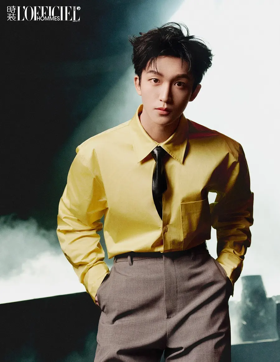Huang Zihongfan @ L’OFFICIEL HOMMES China February 2025