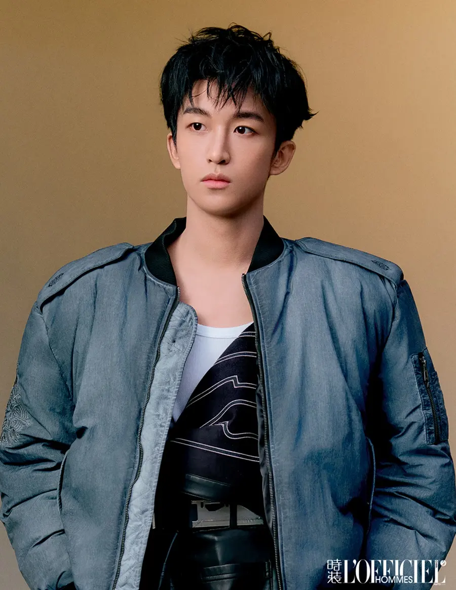 Huang Zihongfan @ L’OFFICIEL HOMMES China February 2025
