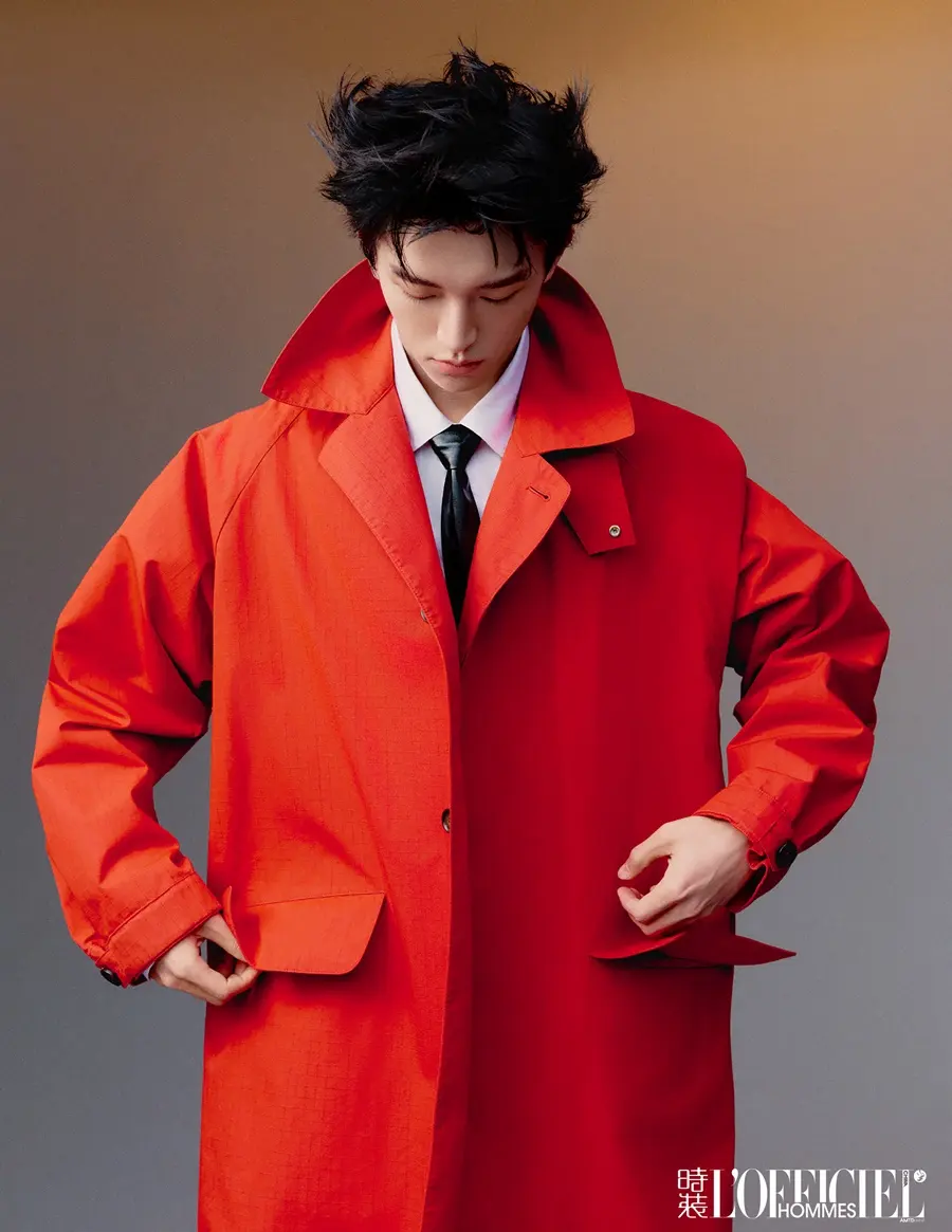 Huang Zihongfan @ L’OFFICIEL HOMMES China February 2025