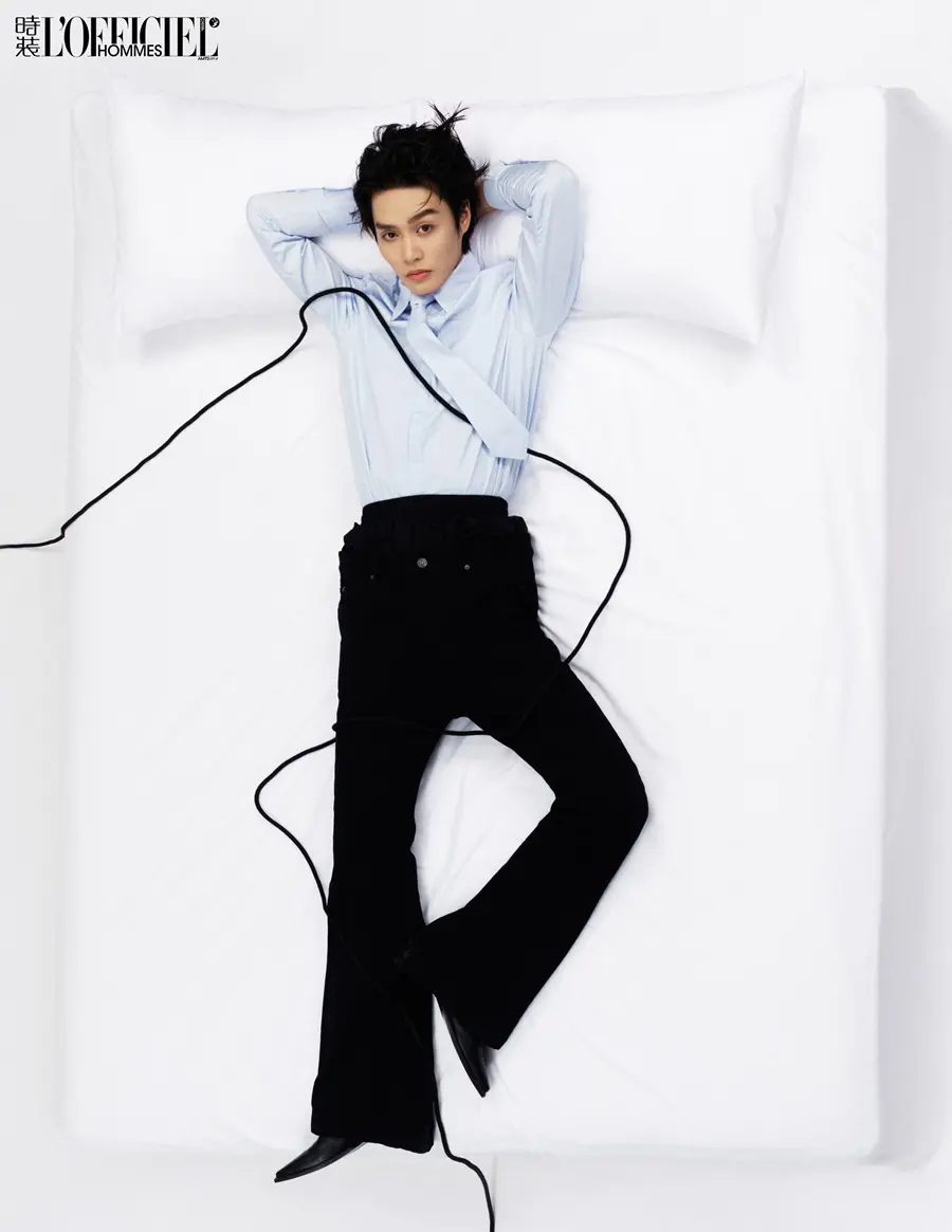 Zhao Kechun @ L’OFFICIEL HOMMES China February 2025