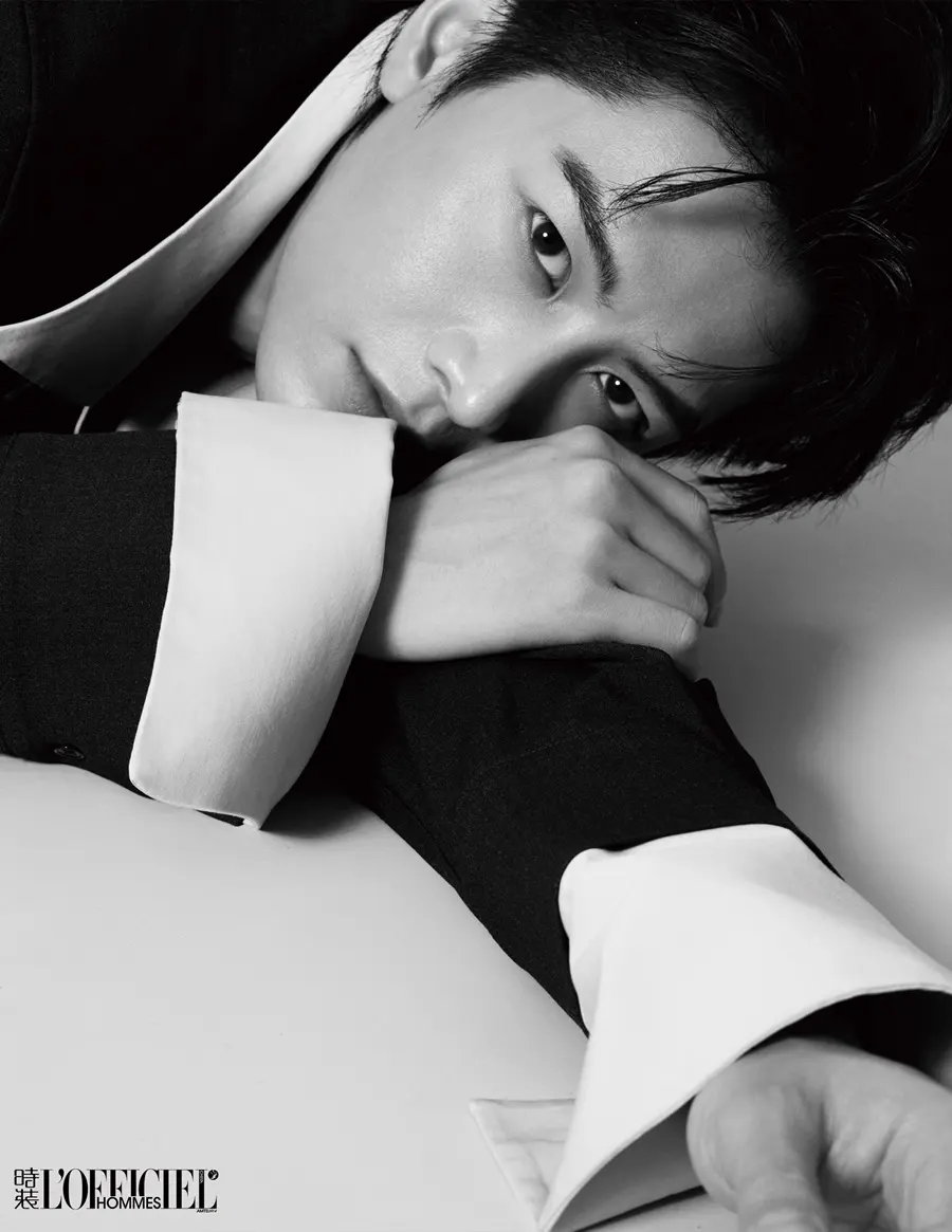 He Jianqi @ L&rsquo;OFFICIEL HOMMES China February 2025