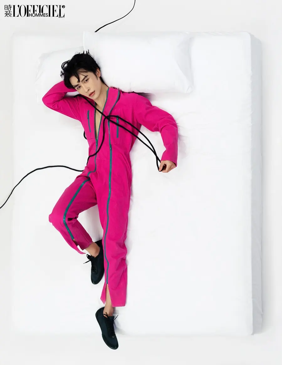 Shen Haonan @ L&rsquo;OFFICIEL HOMMES China February 2025