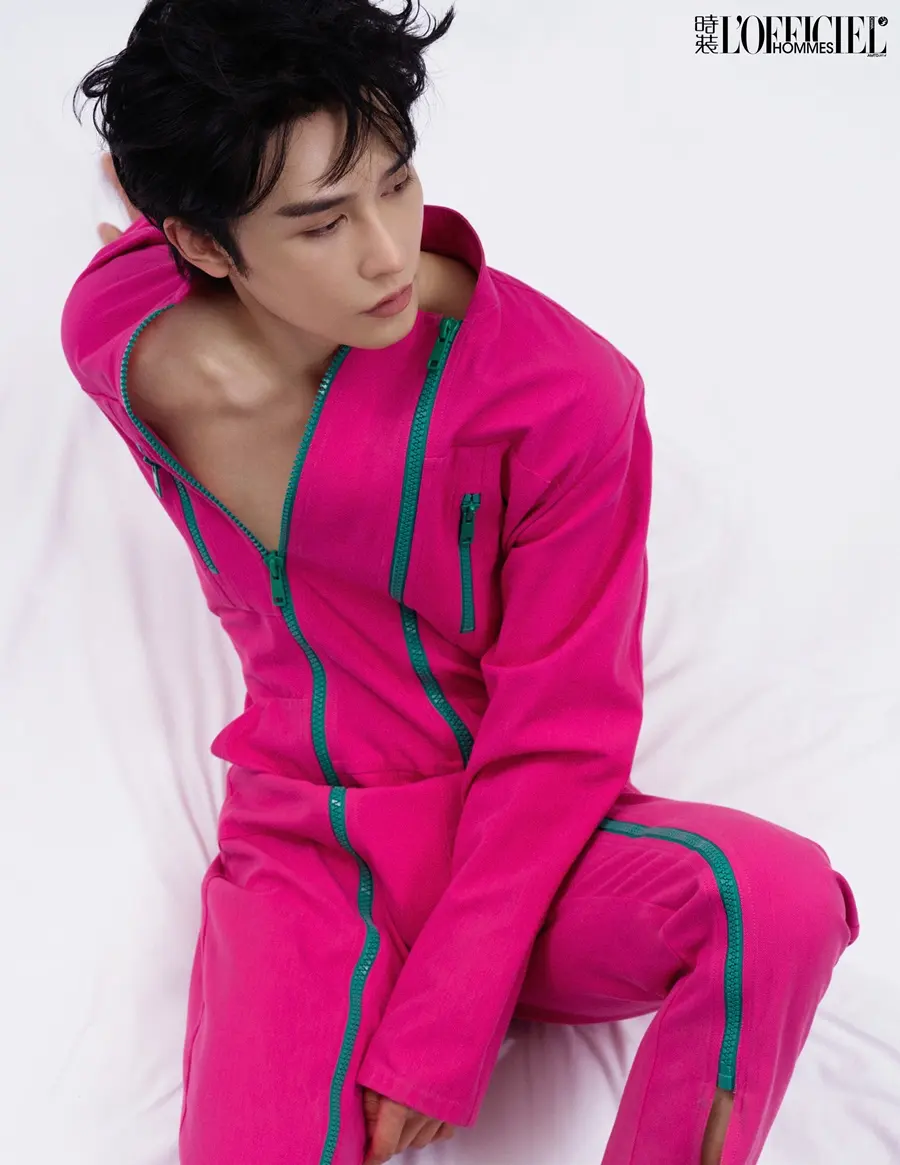 Shen Haonan @ L&rsquo;OFFICIEL HOMMES China February 2025