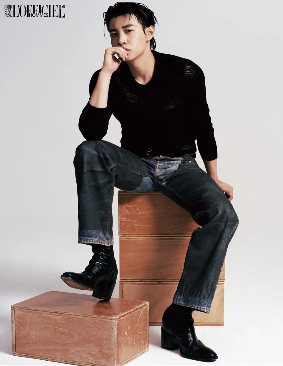 Ma Xiaoyu @ L&rsquo;OFFICIEL HOMMES China February 2025