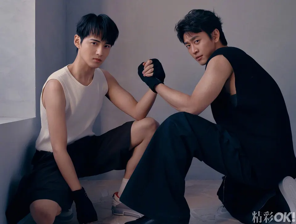 Wang Tianchen & Gu Zicheng @ OK! MEN China April 2025
