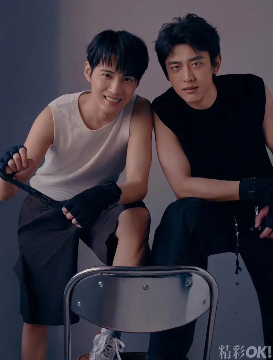 Wang Tianchen & Gu Zicheng @ OK! MEN China April 2025