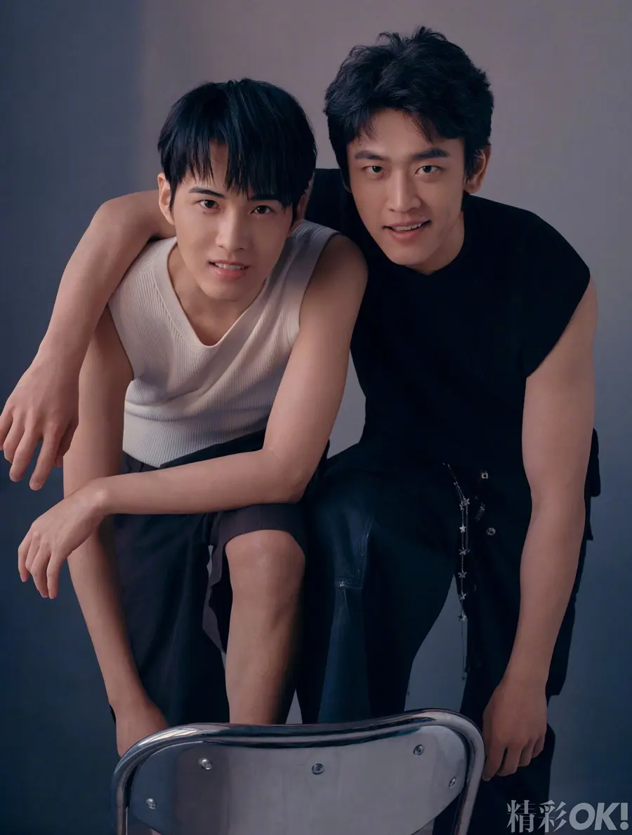 Wang Tianchen & Gu Zicheng @ OK! MEN China April 2025