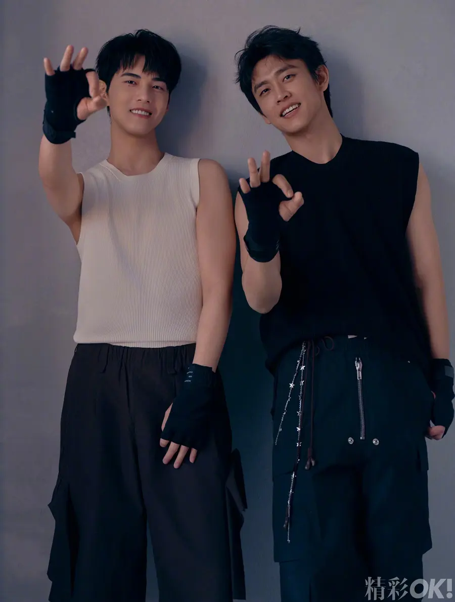 Wang Tianchen & Gu Zicheng @ OK! MEN China April 2025