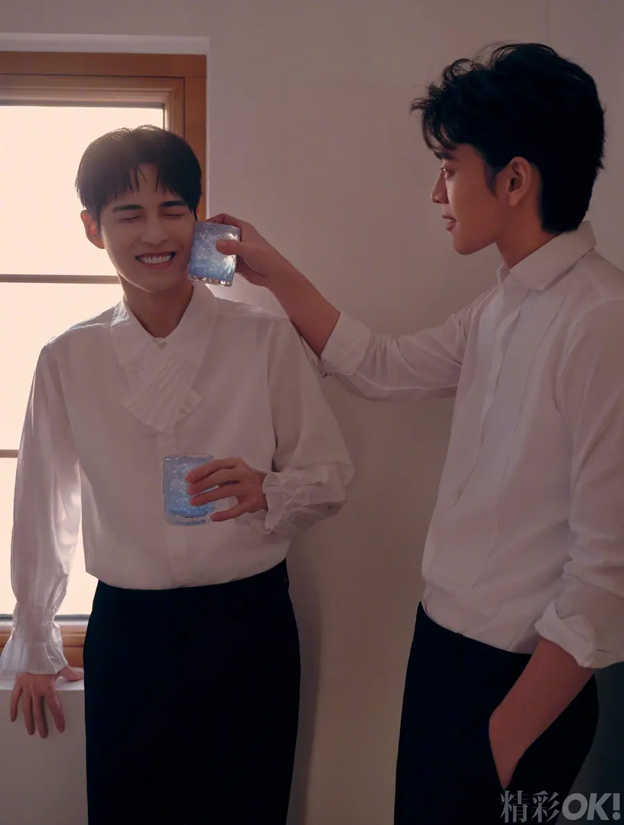 Wang Tianchen & Gu Zicheng @ OK! MEN China April 2025
