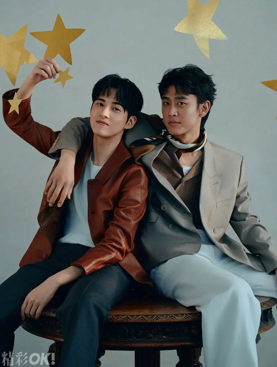 Wang Tianchen & Gu Zicheng @ OK! MEN China April 2025