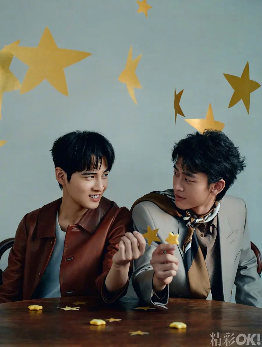 Wang Tianchen & Gu Zicheng @ OK! MEN China April 2025