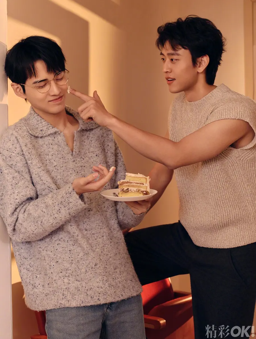 Wang Tianchen & Gu Zicheng @ OK! MEN China April 2025