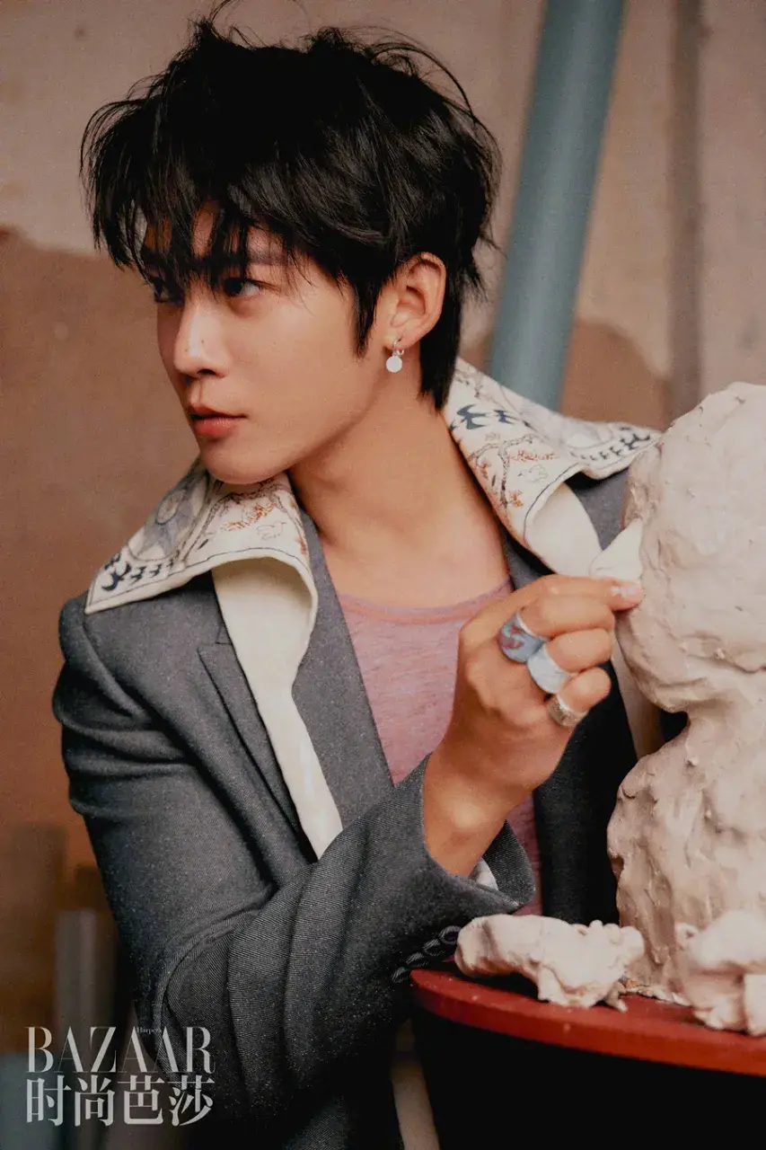 YuShi @ Harper's BAZAAR China February 2025