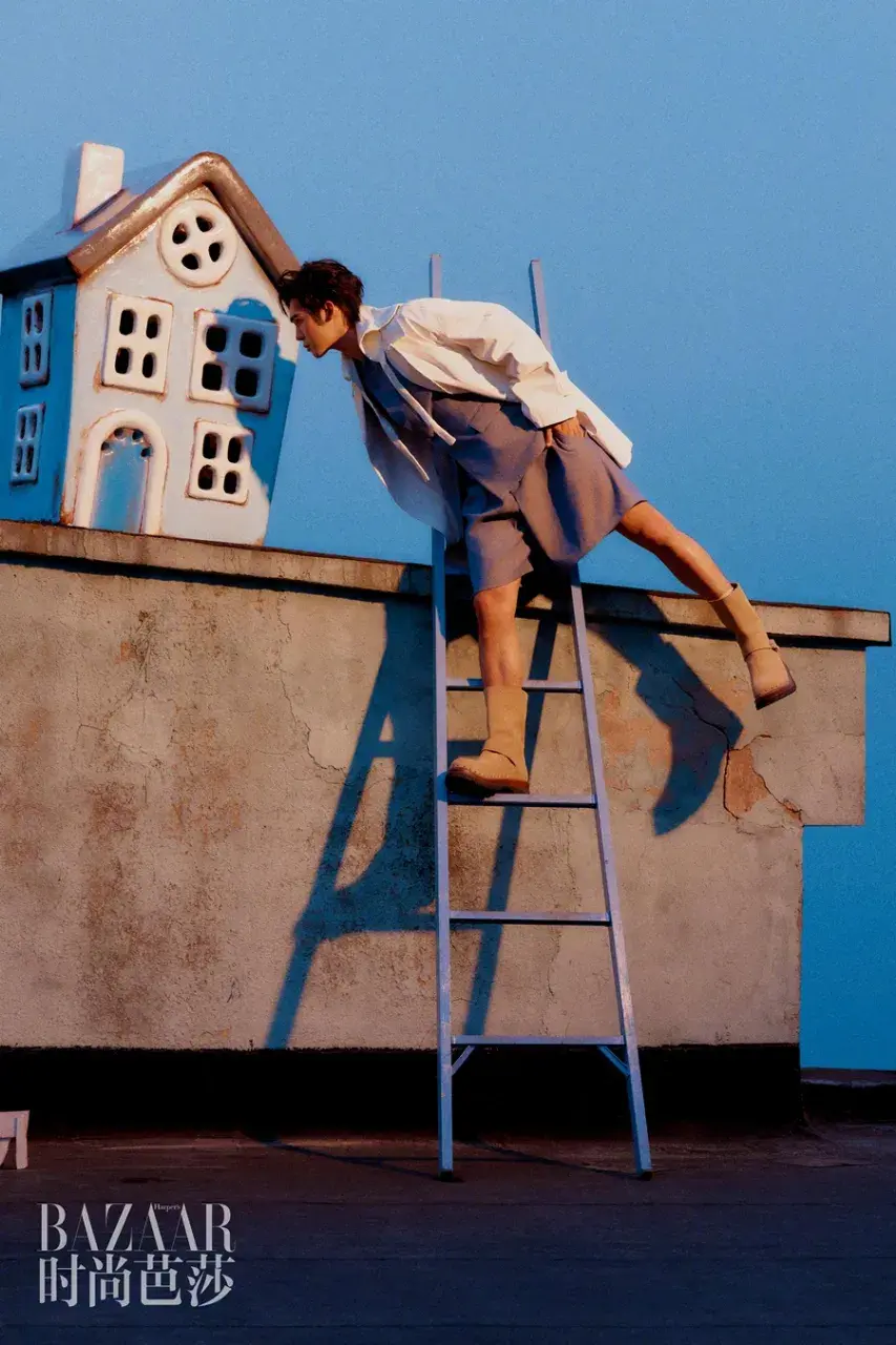 YuShi @ Harper's BAZAAR China February 2025