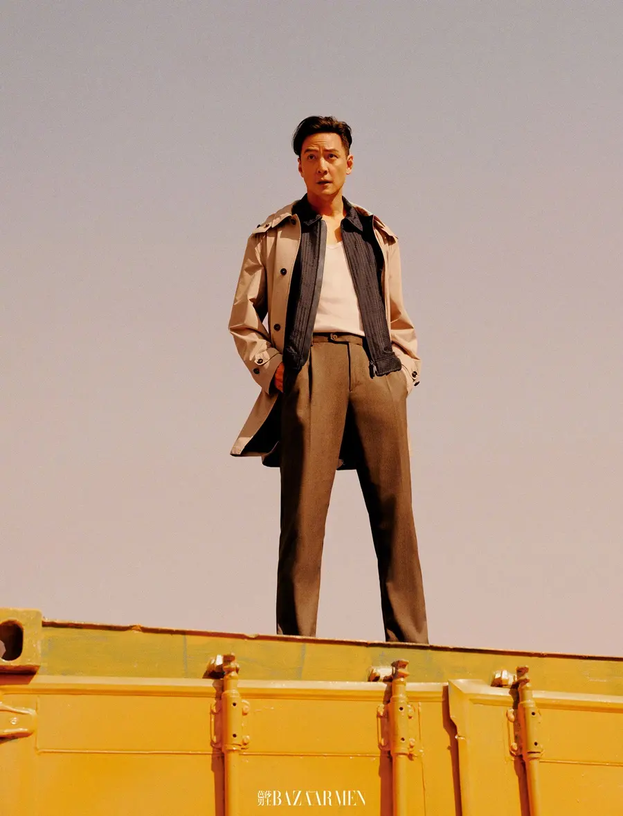 Daniel Wu @ Harper's BAZAAR Men China March 2025