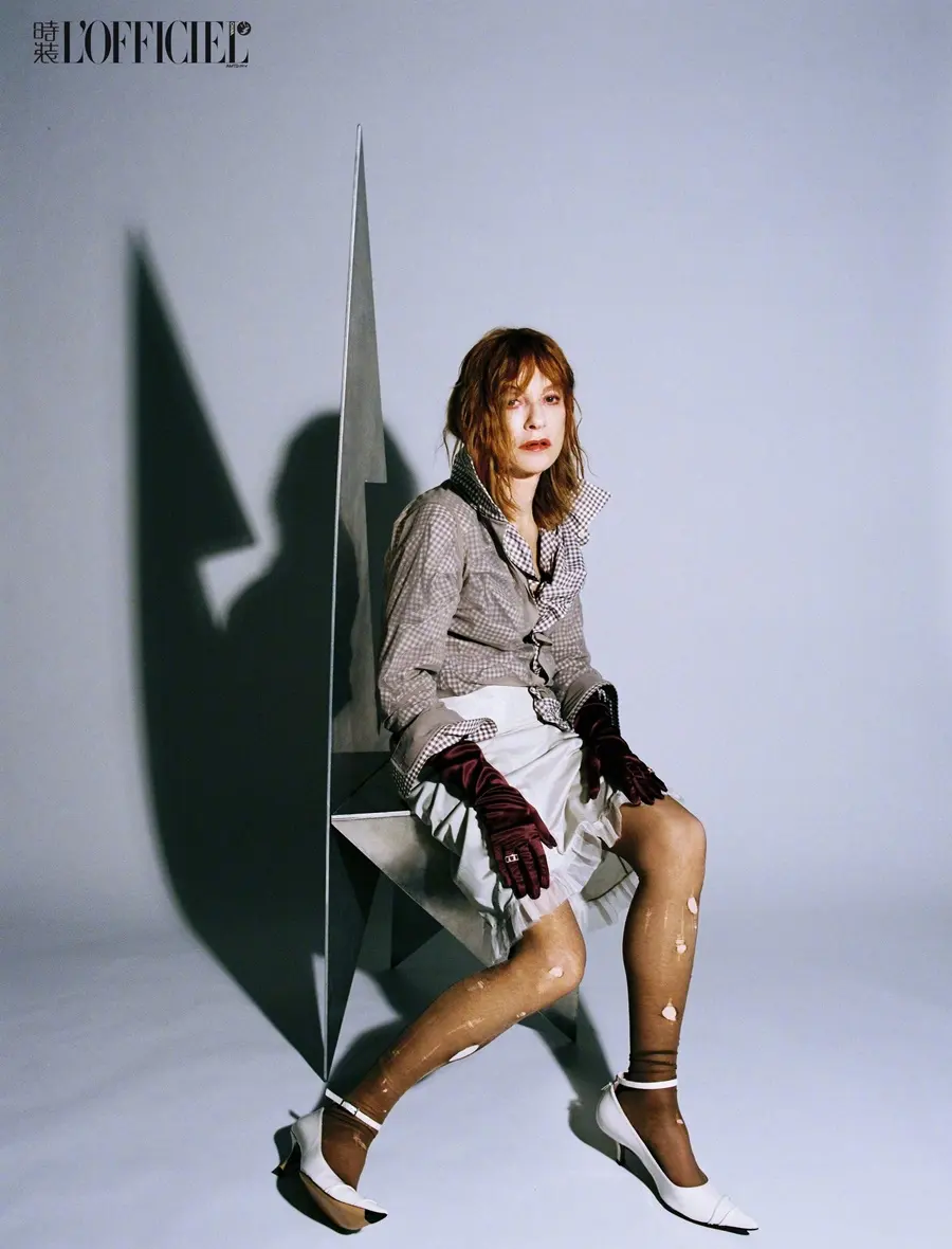 Isabelle Huppert @ L'OFFICIEL China February 2025
