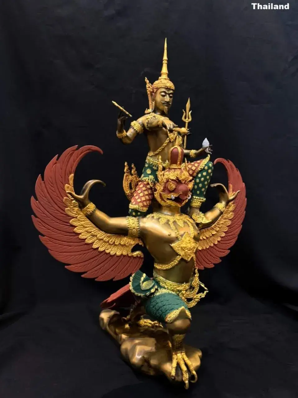 Thai Sculpture of Vishnu and Garuda 🇹🇭