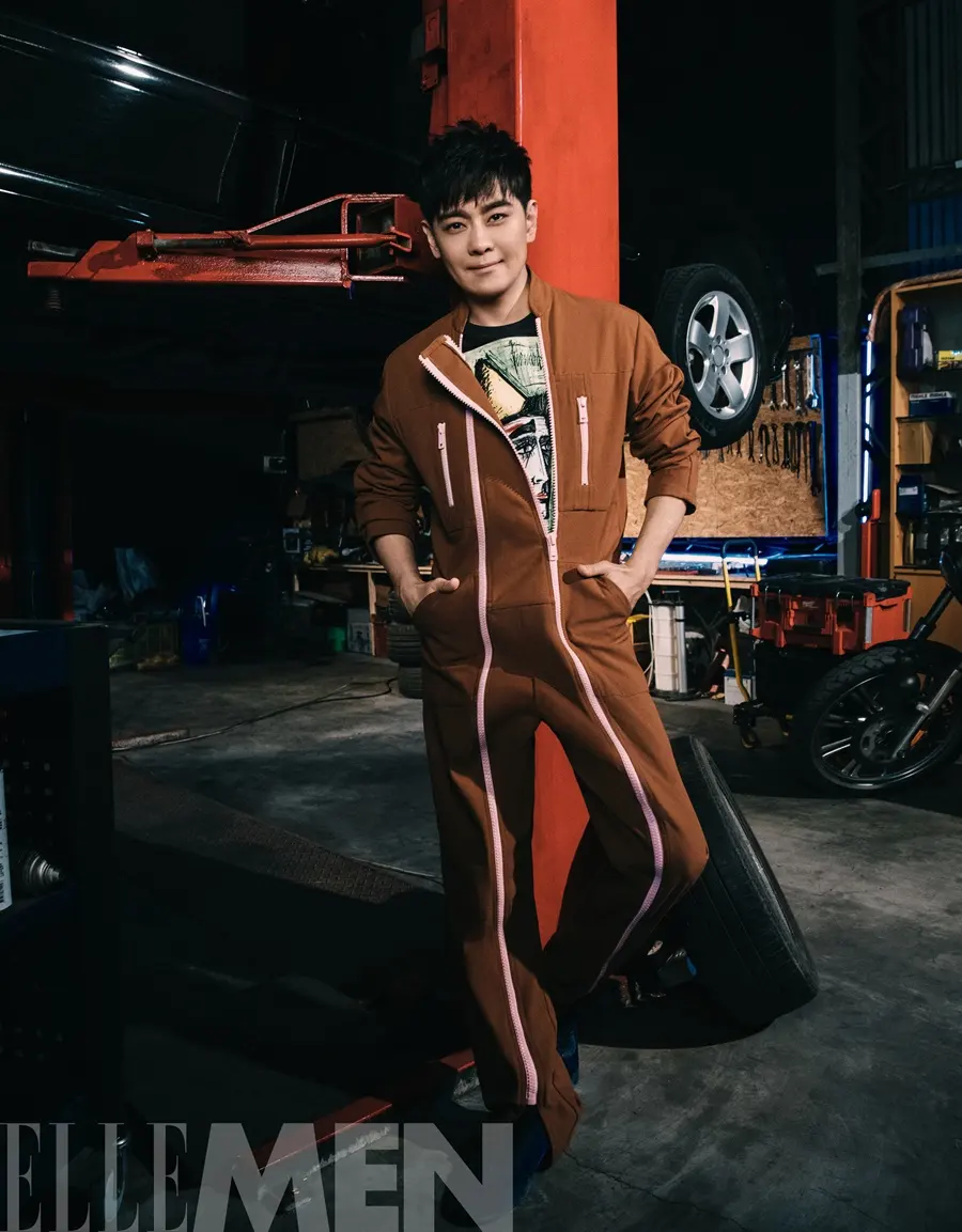 Jimmy Lin @ ELLEMEN China March 2025