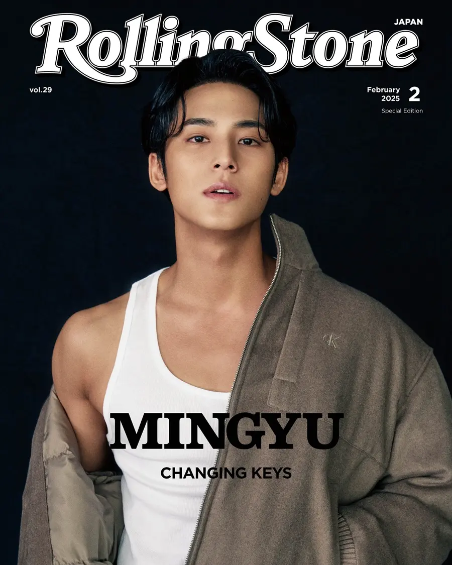 Mingyu @ Rolling Stone Japan February 2025