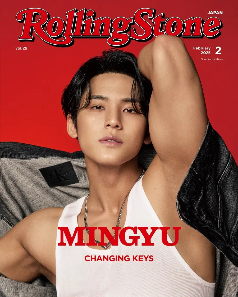 Mingyu @ Rolling Stone Japan February 2025