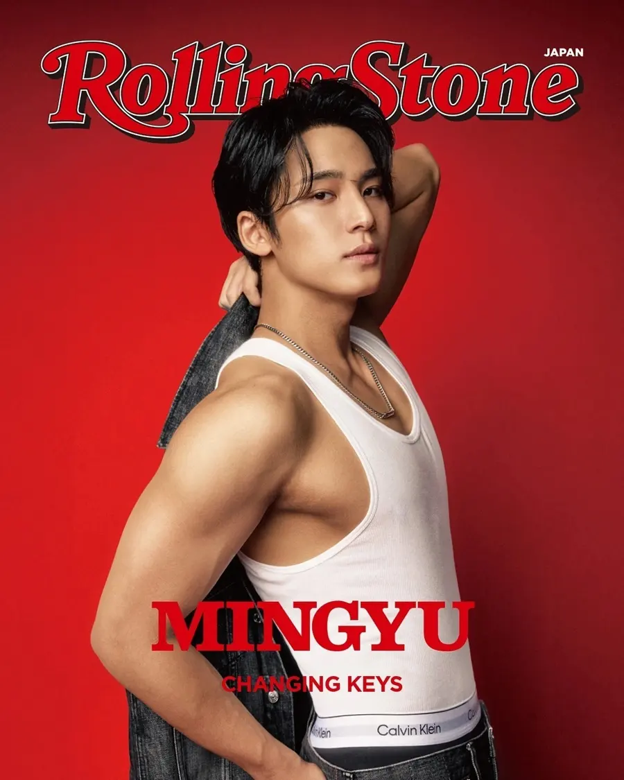 Mingyu @ Rolling Stone Japan February 2025