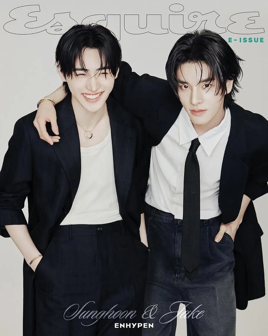(ENHYPEN) Jake & Sunghoon @ Esquire Korea March 2025