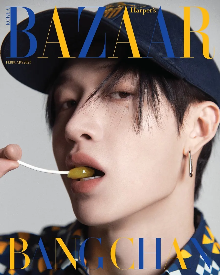 (Stray Kids) Bang Chan @ Harper's BAZAAR Korea February 2025