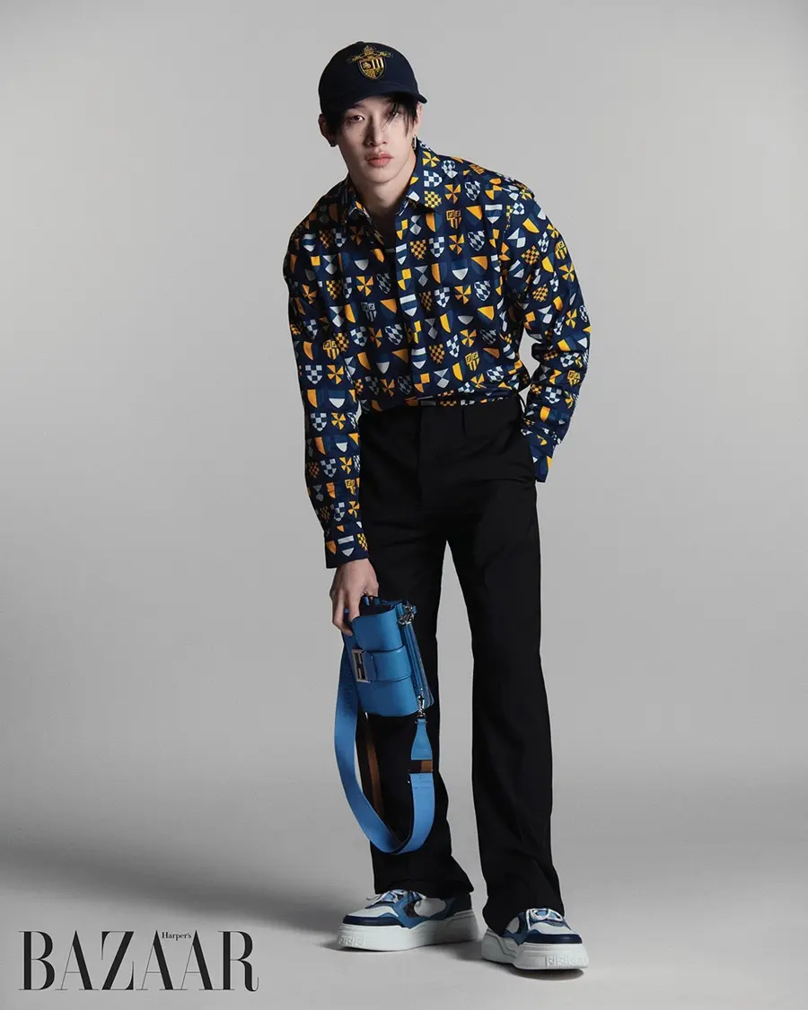 (Stray Kids) Bang Chan @ Harper's BAZAAR Korea February 2025