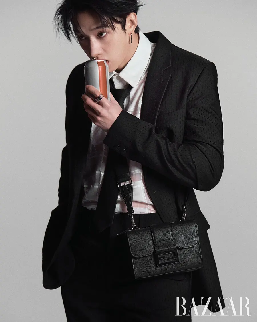 (Stray Kids) Bang Chan @ Harper's BAZAAR Korea February 2025