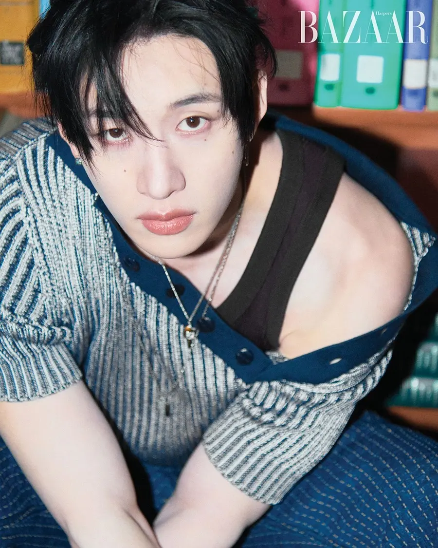 (Stray Kids) Bang Chan @ Harper's BAZAAR Korea February 2025