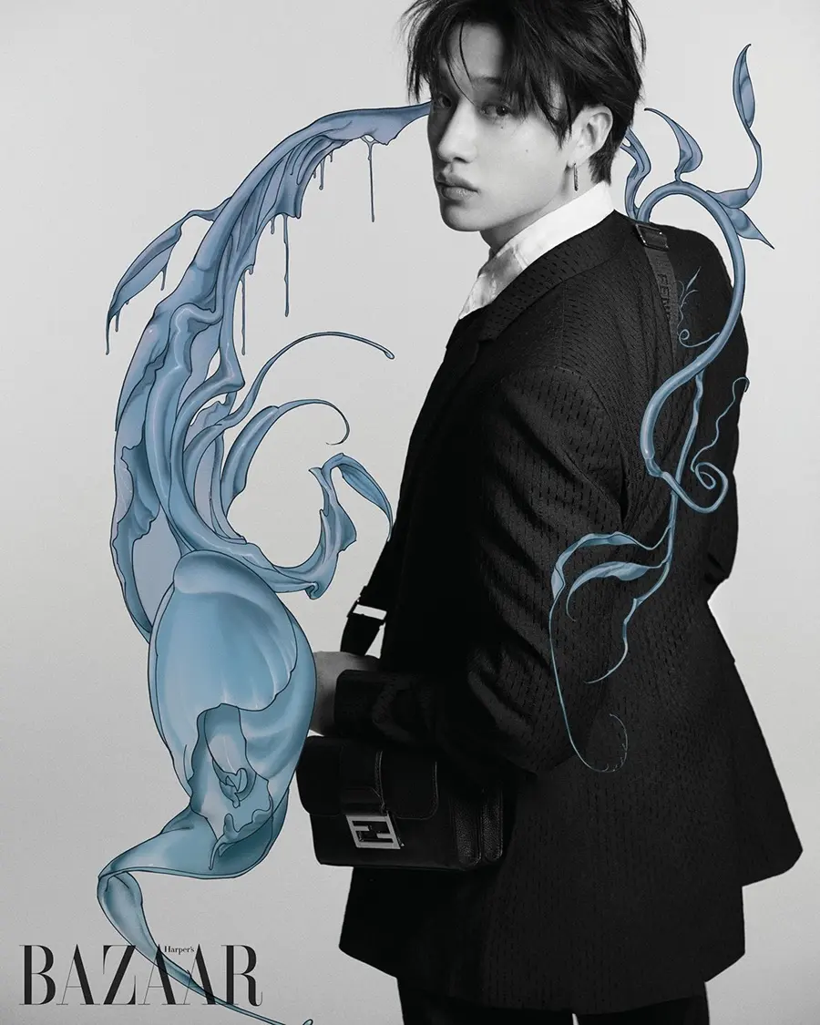(Stray Kids) Bang Chan @ Harper's BAZAAR Korea February 2025