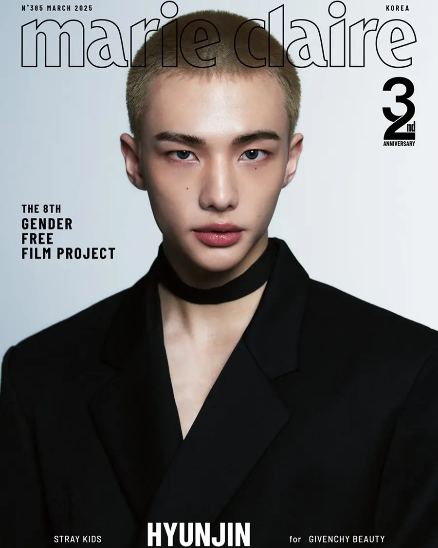 (Stray Kids) Hyun Jin @ Marie Claire Korea March 2025