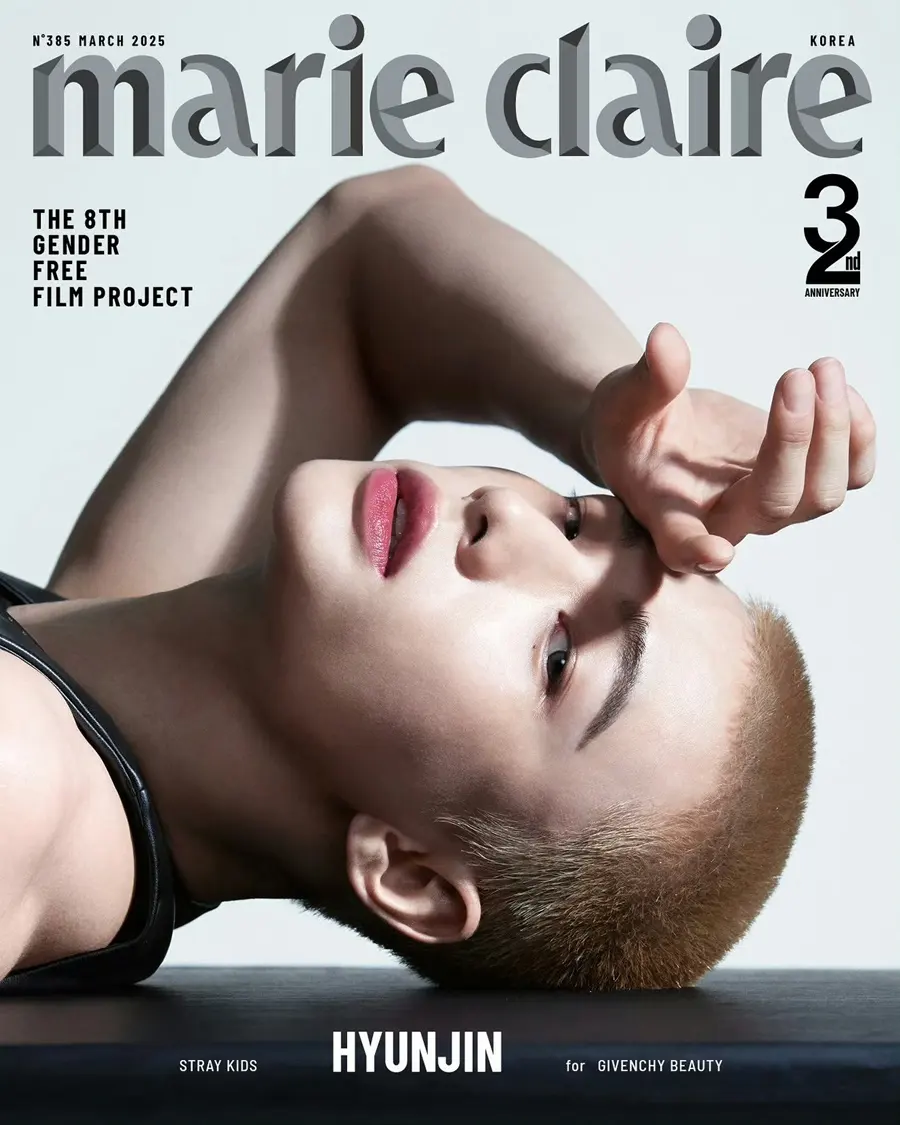 (Stray Kids) Hyun Jin @ Marie Claire Korea March 2025