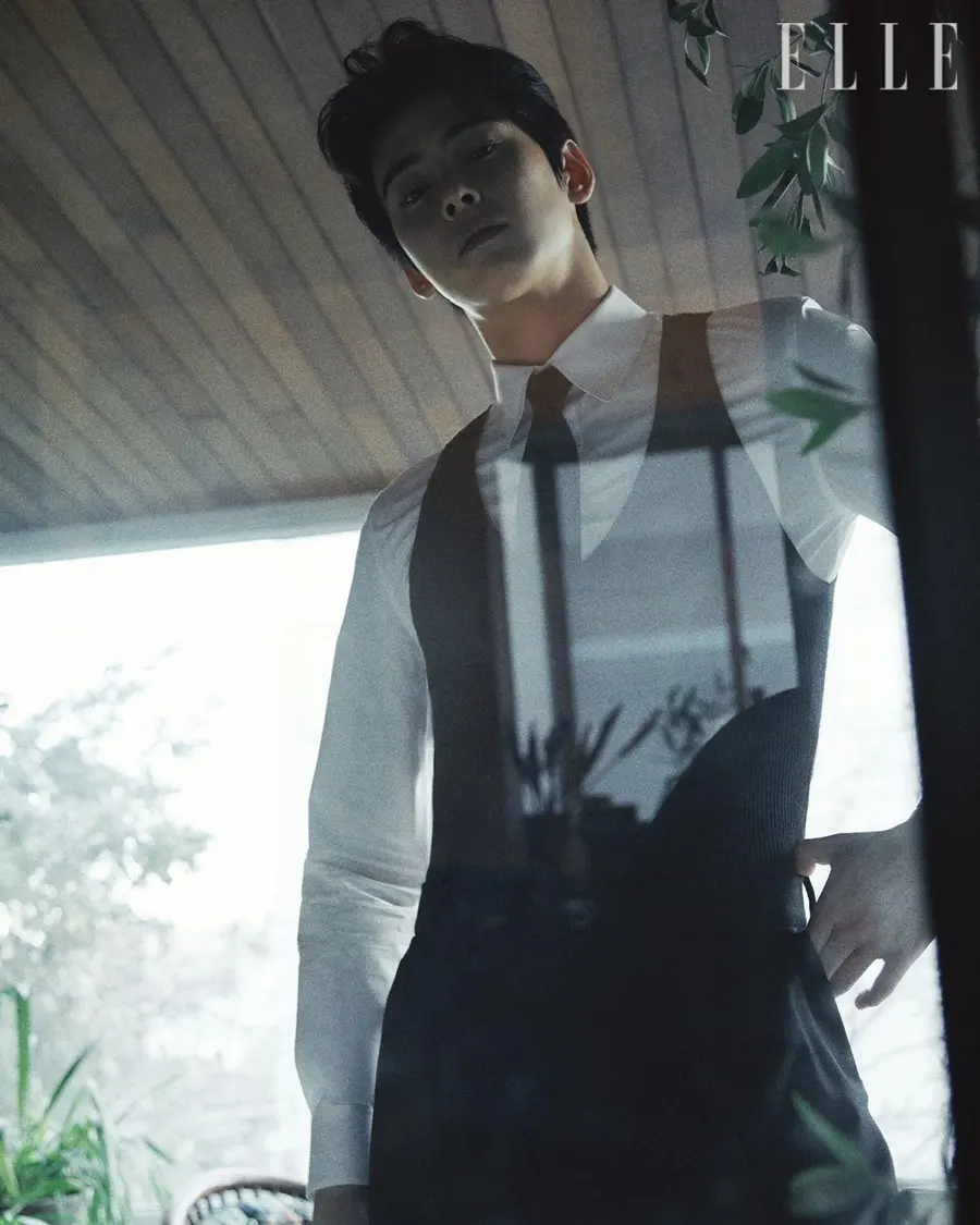 Cha Eun Woo @ ELLE Korea February 2025
