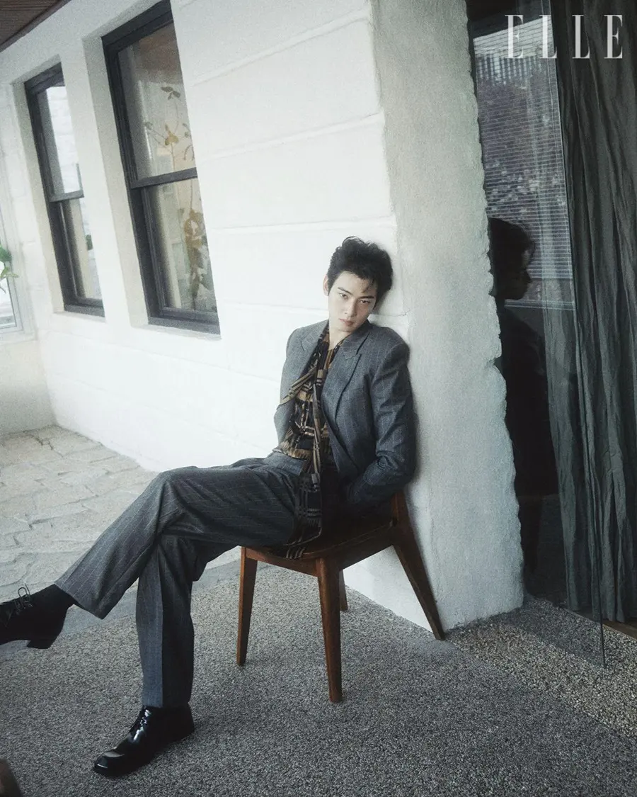 Cha Eun Woo @ ELLE Korea February 2025