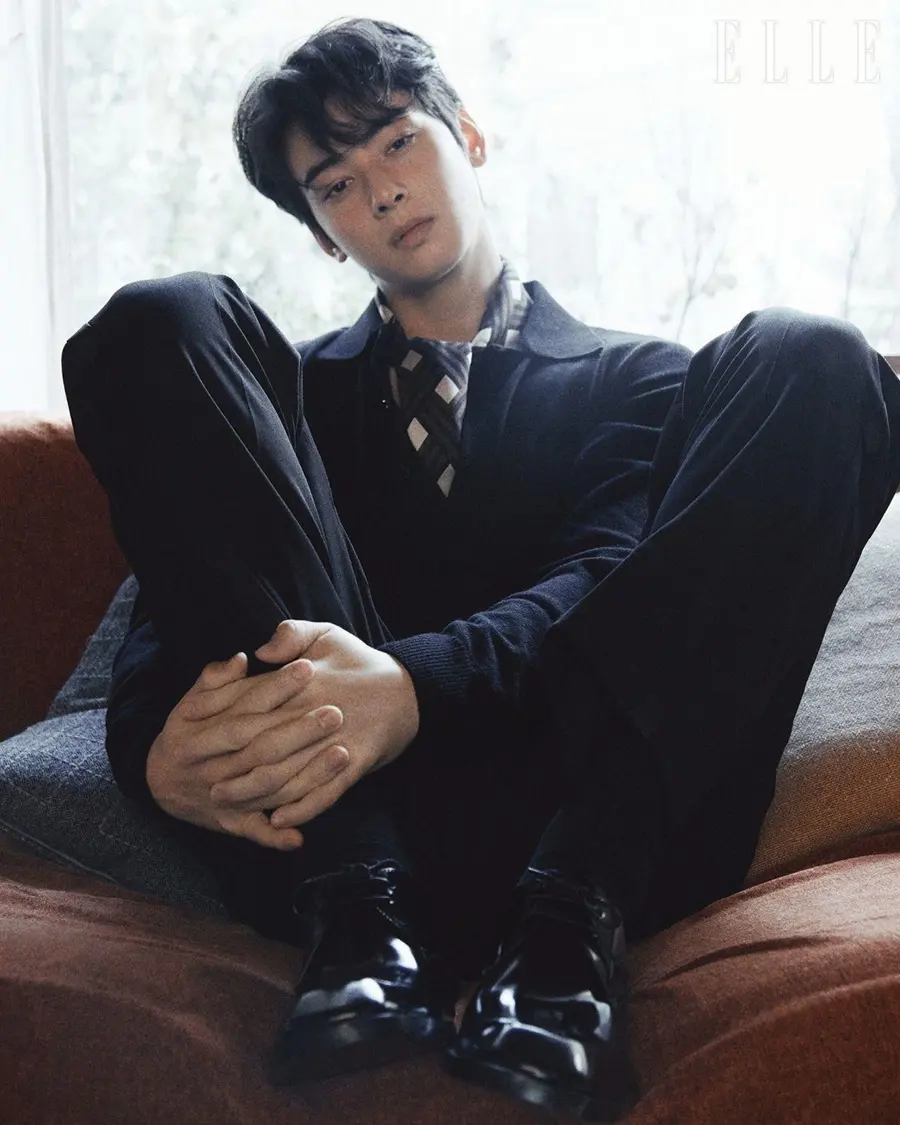 Cha Eun Woo @ ELLE Korea February 2025