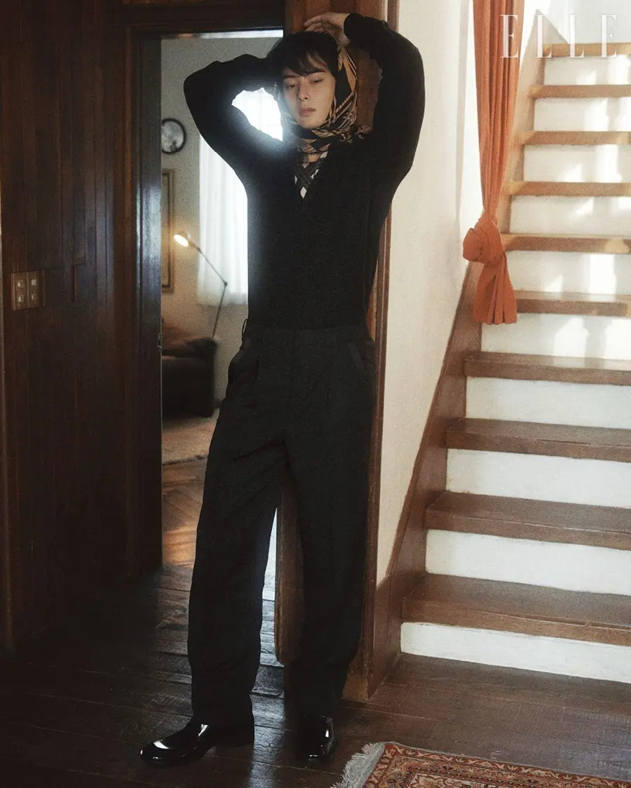 Cha Eun Woo @ ELLE Korea February 2025