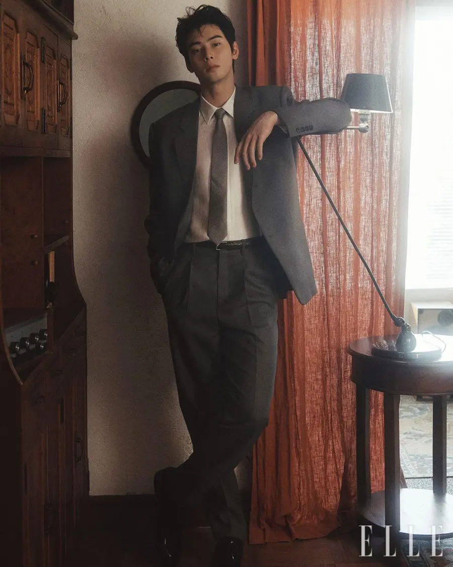 Cha Eun Woo @ ELLE Korea February 2025