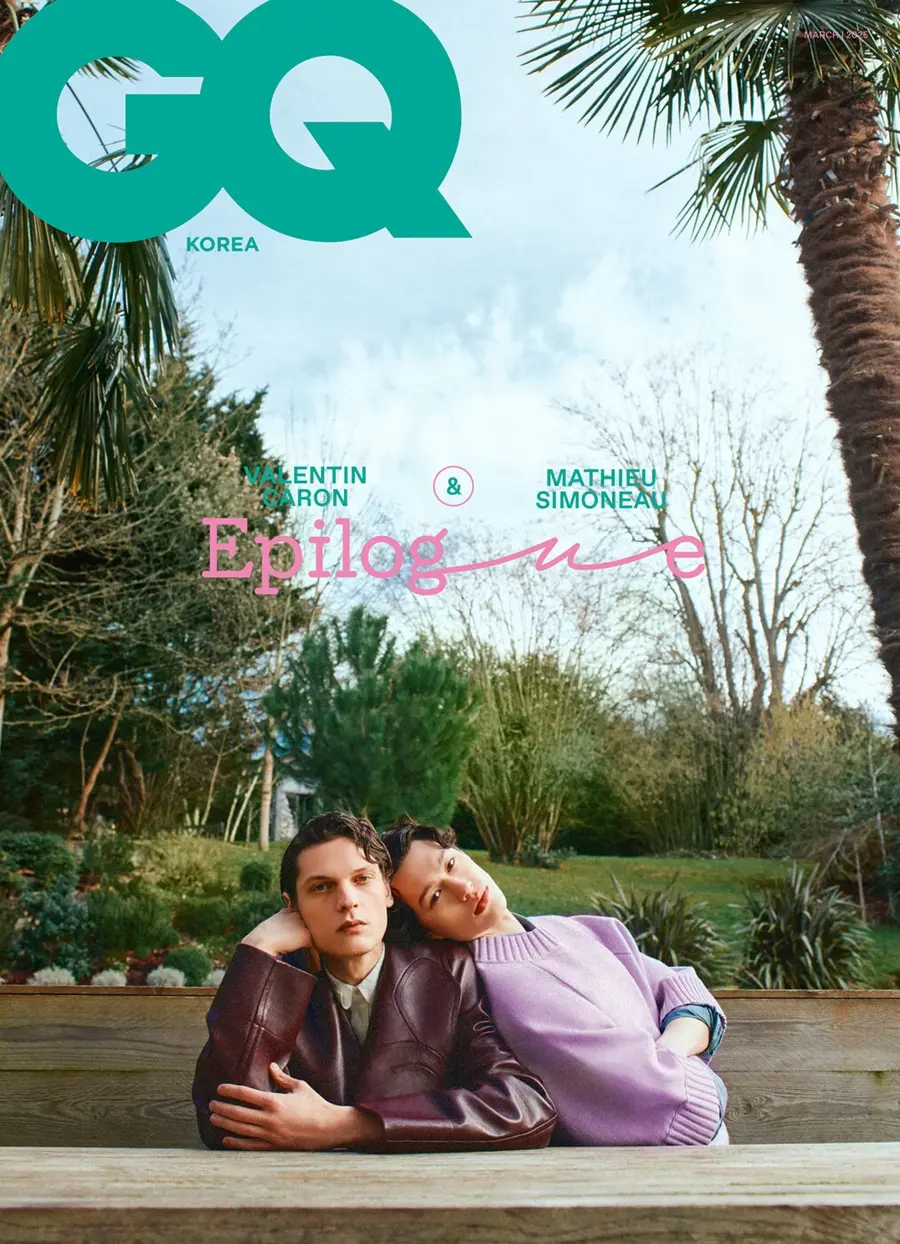 Mathieu Simoneau & Valentin Caron @ GQ Korea March 2025