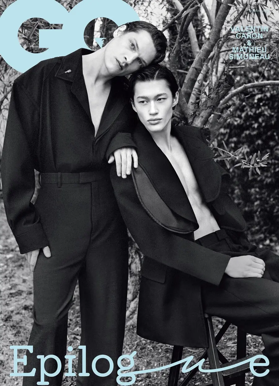 Mathieu Simoneau & Valentin Caron @ GQ Korea March 2025