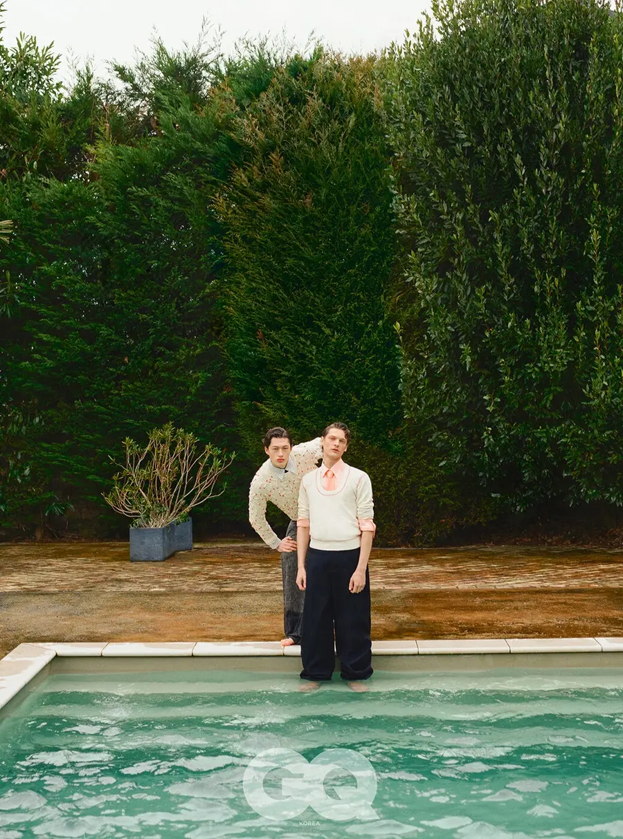 Mathieu Simoneau & Valentin Caron @ GQ Korea March 2025