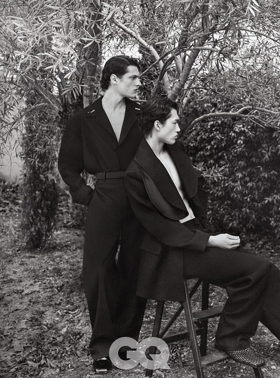 Mathieu Simoneau & Valentin Caron @ GQ Korea March 2025