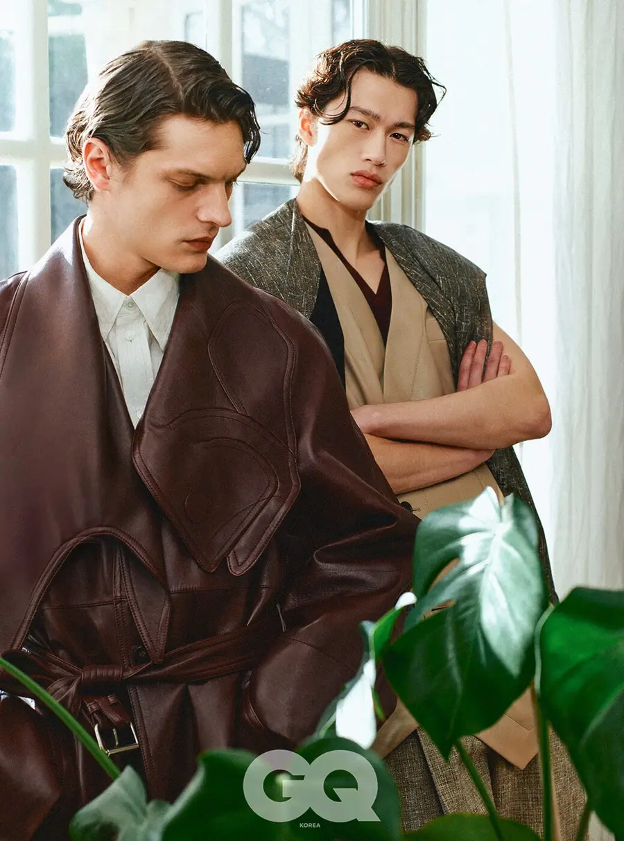 Mathieu Simoneau & Valentin Caron @ GQ Korea March 2025