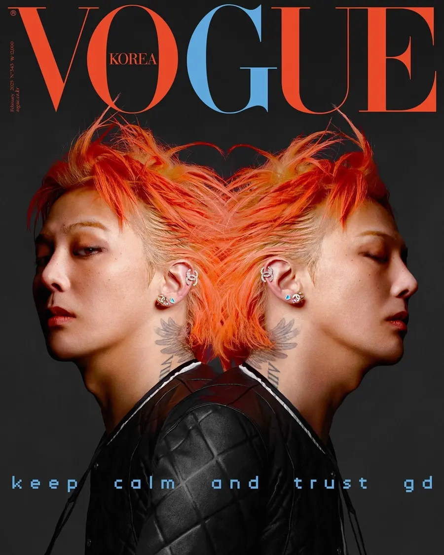G-Dragon @ VOGUE Korea February 2025